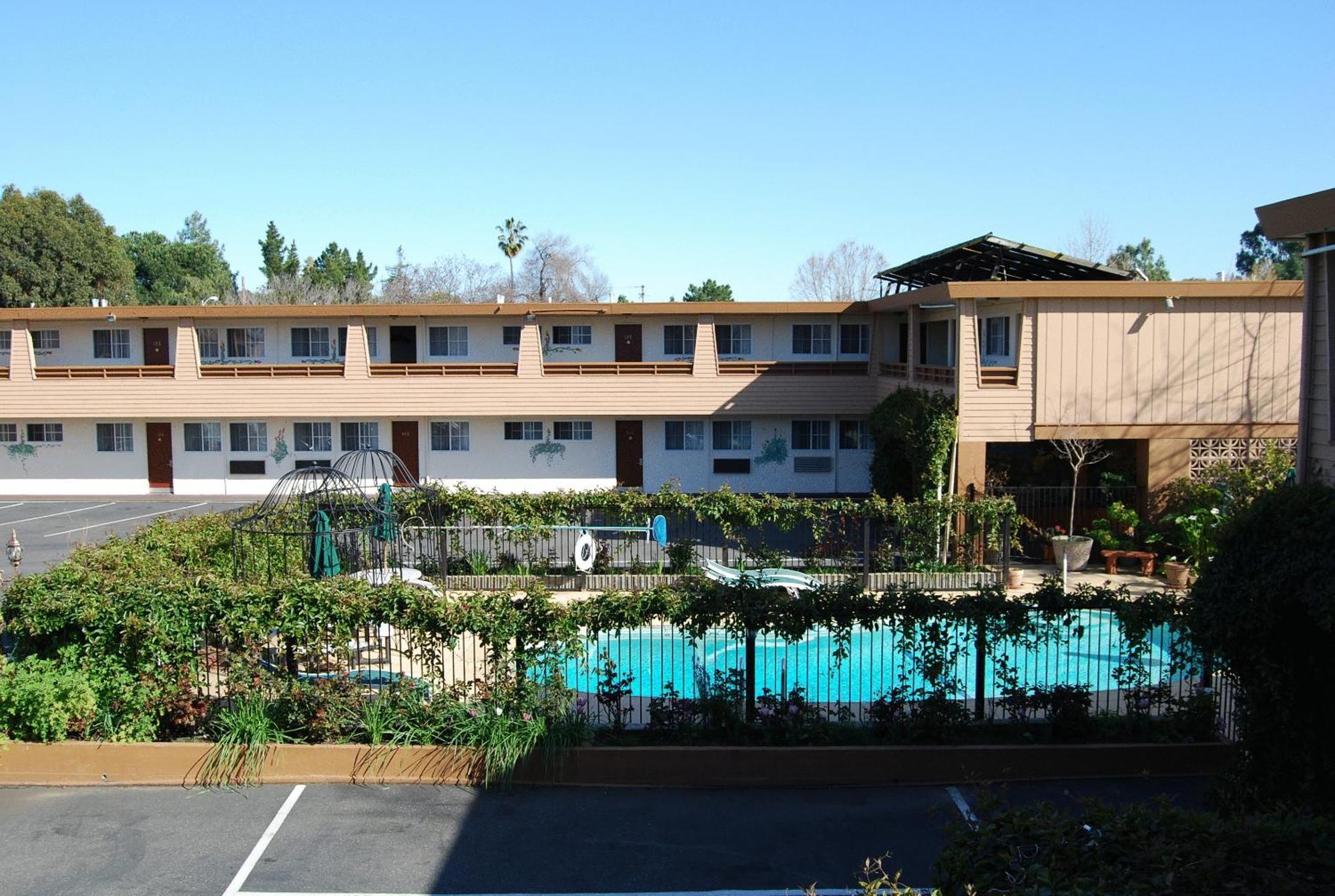 Stanford Motor Inn Palo Alto Buitenkant foto