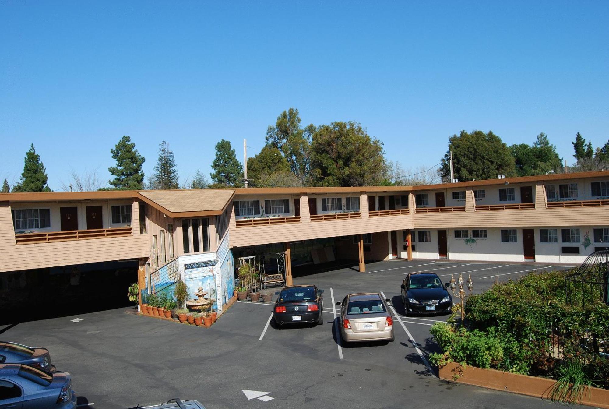 Stanford Motor Inn Palo Alto Buitenkant foto